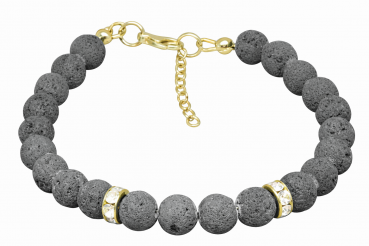 Unser Armband schwarze Lava ist aus schwarzen Lavaperlen und Strasselementen Hergestellt. Unser Armband ist ein Unikat. Dieses Armband ist durch liebevolle Handarbeit in unserem Atelier in Abenberg entstanden.