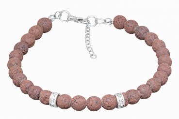 Unser Armband braune Lava ist aus braunen Lavaperlen und Strasselementen Hergestellt. Unser Armband ist ein Unikat. Dieses Armband ist durch liebevolle Handarbeit in unserem Atelier in Abenberg entstanden.