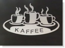 Wandbild Kaffee